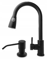 Bateria kuchenna wyciągana wylewka + dozo GRACO STELLMAN CZARNA