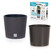 Doniczka samonawadniająca Rato DRTUS200LS | Umbra, Kształt Kwadratowy, Wymiary 20x20x19 cm, Kolor Umbra, Prosperplast