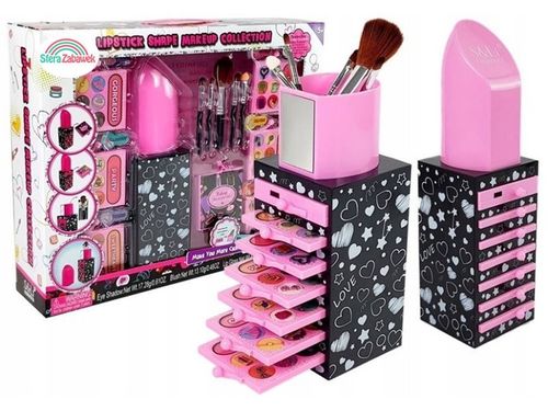 KUFEREK ZESTAW KOSMETYKÓW DO MAKIJAŻU PIĘKNOŚCI TOALETKA DO MAKIJAŻU DLA DZ na Arena.pl
