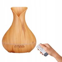 Nawilżacz powietrza dyfuzor zapachowy lampka led aromaterapia 300ml+ pilot