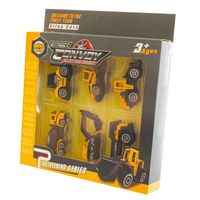 POJAZDY BUDOWLANE ZESTAW SAMOCHODZIKÓW