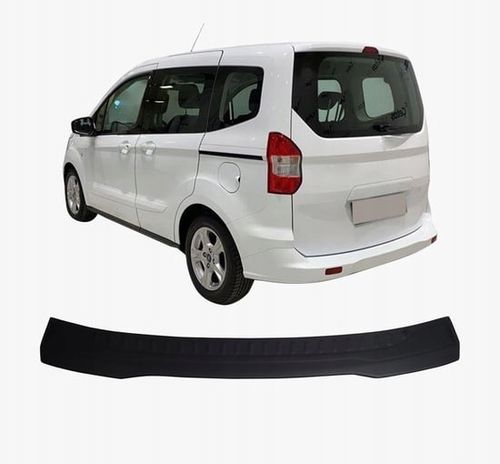 FORD COURIER 2015 Listwa Nakładka na Zderzak Tylni Czarna ABS na Arena.pl