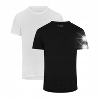 Koszulki Męskie Bawełniane DANISH ENDURANCE T-shirt Okrągły Dekolt 2-pak XL