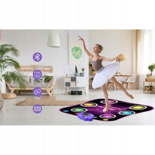 MATA DO TAŃCA DLA DZIECI Z BLUETOOTH GRY MUZYCZNA MATA TANECZNA STRZAŁKAMI na Arena.pl
