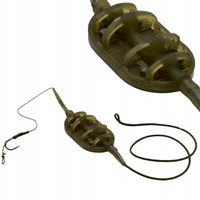 Gotowy Uzbrojony koszyk metod Method Feeder 50g #4