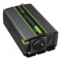 Przetwornica 12V 230V 300W 600W Qoltec czysty sinus do kampera łodzi UPS