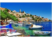 120CM 80CM OBRAZ ŚCIENNY WAKACJE WYSPIE SIMI