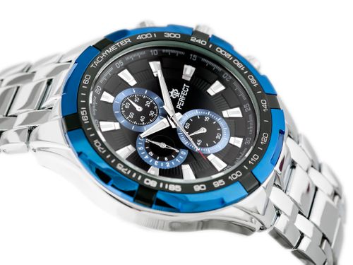 PERFECT - MILTON - silver/blue (zp112i) na Arena.pl