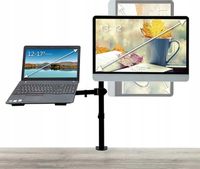 Uchwyt biurkowy na monitor LCD /LED 10-32 i laptopa do 17 CALI