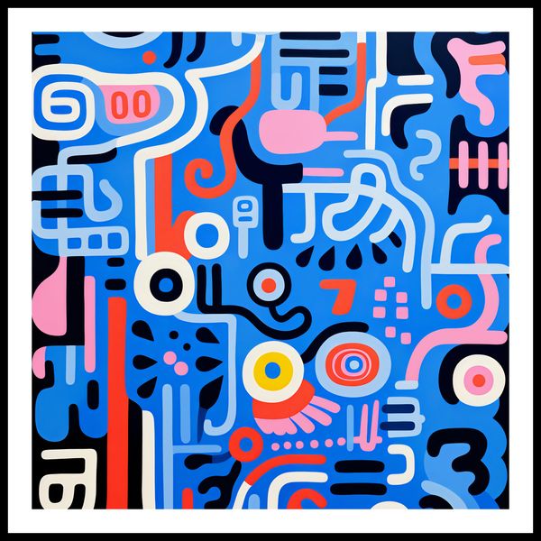 Plakat 60x60cm Rytmiczne Echo zdjęcie 3