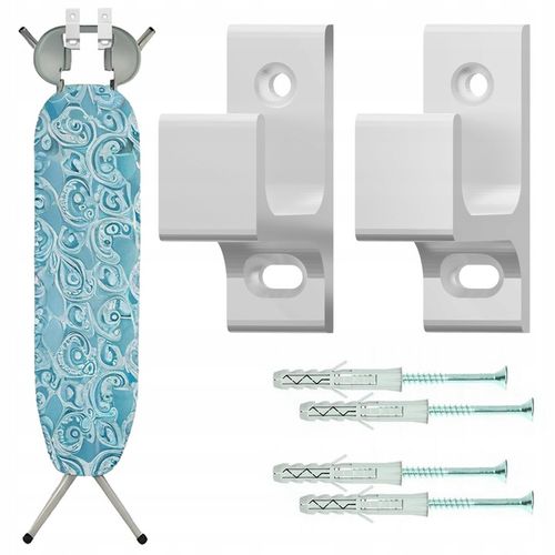 Wieszak na deskę do prasowania, uchwyt na deskę BIAŁY na Arena.pl