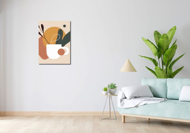 Obraz 50x70cm Ranna Kawka zdjęcie 2