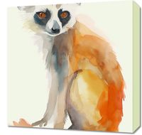 Obraz 50x50cm Lemurek