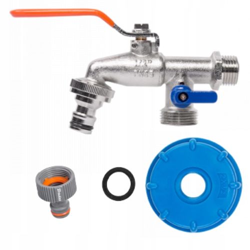 Zawór MAUSER IBCS60-KK0512 KRAN 2x GZ 3/4 + 2 nyple na Arena.pl