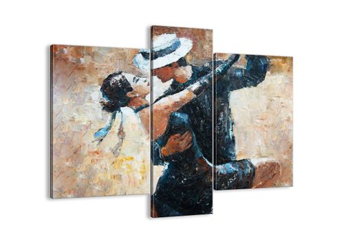 Obraz Na Płótnie - Tancerze Tango - 95X80 Cm - Cb95X80-3773 na Arena.pl