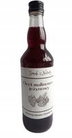 ocet malinowy 500 ml, żywy, rzemieślniczy, bezpośrednio od rolnika