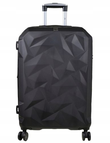 DUŻA WALIZKA SUNBAG - MODEL CRYSTAL Z POSZERZENIEM pojemność 80 LITRÓW na Arena.pl