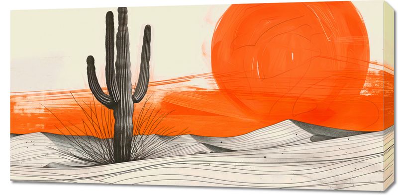 Obraz 100x50cm Kaktus Saguaro zdjęcie 1