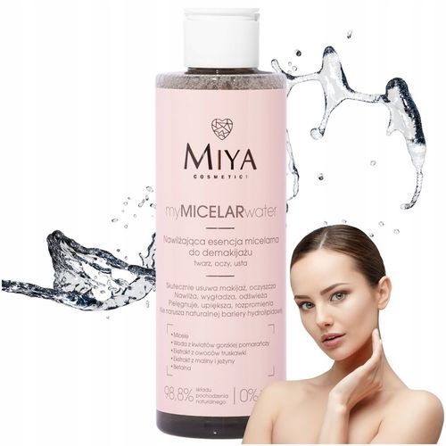Płyn Do Demakijażu Esencja Micelarna Nawilżająca 200 ml Skuteczna Miya na Arena.pl