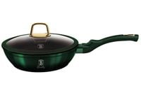 patelnia tytanowa berlinger haus 24cm bh-6049 emerald