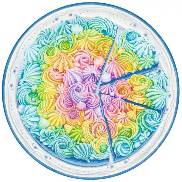 Puzzle 500 elementów. Paleta kolorów. Ciacho zdjęcie 3