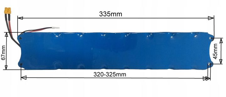 AKUMULATOR BATERIA DO HULAJNOGI REBEL FAST WHEELS PRO 36V 8700mAh zdjęcie 3