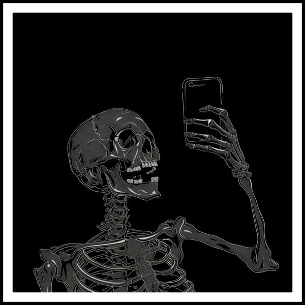Plakat 90x90cm Selfie Poza Czasem zdjęcie 3