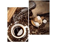 60X60CM AROMATYCZNA KAWA DWU OBRAZ ŚCIAN