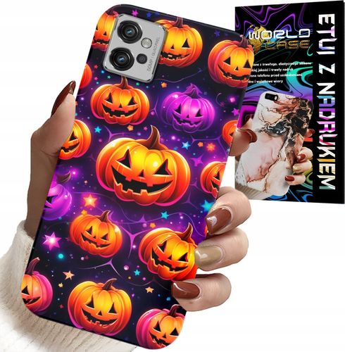 ETUI DO MOTOROLA G32 - HALLOWEEN, SALEM, STRASZNE DYNIE, WZORY na Arena.pl