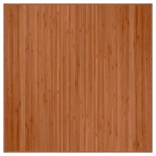 Dywan kwadratowy, brązowy, 100x100 cm, bambusowy na Arena.pl