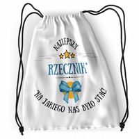 Plecak Dla Rzecznika Sportowy Szkolny Worek Torba Z Nadrukiem Ze Zdjęciem