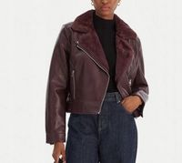 Vero Moda Kurtka z imitacji skóry Hailey 10250405 Regular Fit r.36