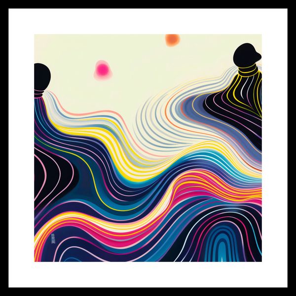 Plakat 40x40cm Wodnista Tafla zdjęcie 3
