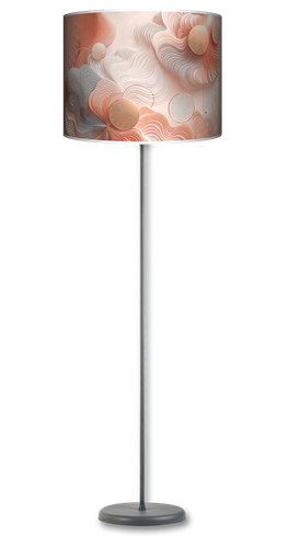 Lampa stojąca MAXI - Luna Serena (beżowa) na Arena.pl