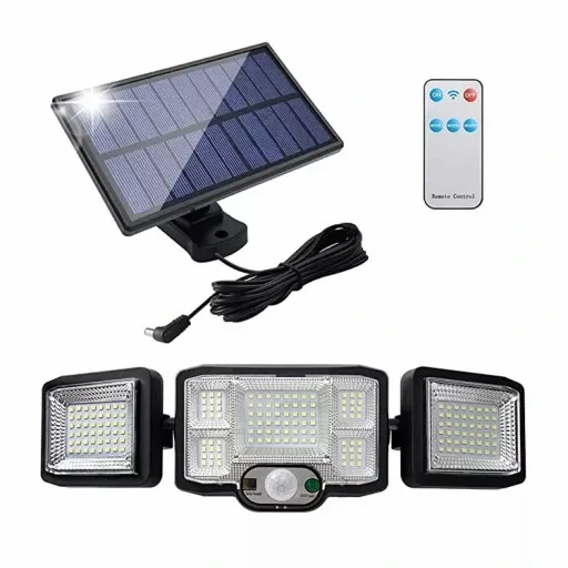 HALOGEN LAMPA SOLARNA ULICZNA SOLAR 192 LED+PILOT zdjęcie 4