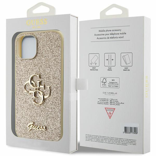 Etui Guess do iPhone 15, iPhone 14, iPhone 13, Złoty zdjęcie 8