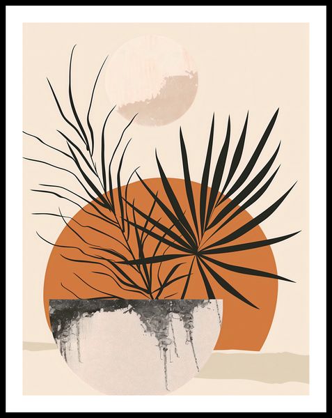 Plakat 50x65cm Palmowy Zachód zdjęcie 3