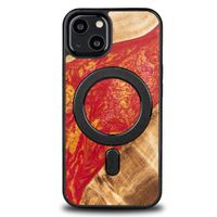 etui bewood unique na iphone 13 - neons - paris z magsafe