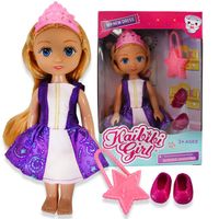 ZESTAW LALKA KSIĘŻNICZKA DLA DZIECI 3 PLUS Z AKCESORIAMI