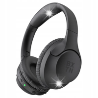 Słuchawki bezprzewodowe Bluetooth Buxton BHP 8700 Czarne mikrofon 60h