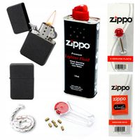 ZAPALNICZKA BENZYNOWA + BENZYNA+KNOT+KAMIEŃ ZIPPO