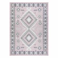 RUG/LU/VINEA/AZTEC/POWDERPINK+CREAM/160x220