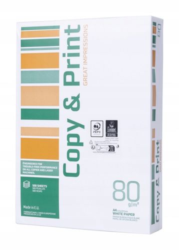 Papier Ksero A4 Copy Print 80G  (500) Biały 4701 na Arena.pl