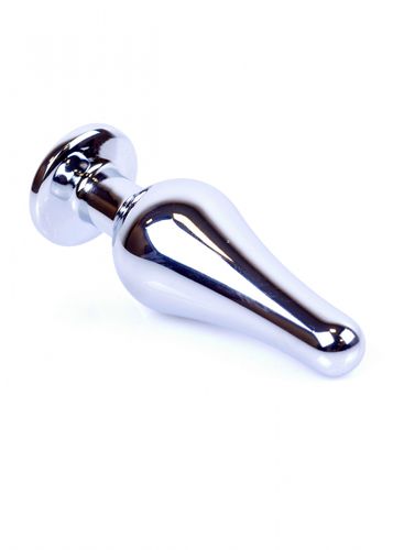 plug jewellery silver butt plug  red na Arena.pl