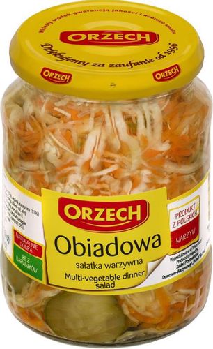 Orzech Sałatka obiadowa warzywna 860g na Arena.pl