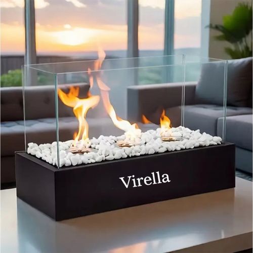 Virella Biokominek Wolnostojący Bezdymny Do Domu Ogrodowy Taras Bio Kominek na Arena.pl
