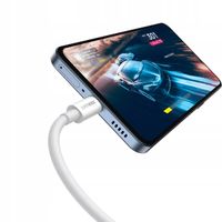 Kabel Baseus Superior 65W USB-C 2m Szybkie Ładowanie Biały