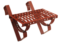 Kompletna ława kominiarska 60cm TECTO z dwoma wspornikami typu LN1 cegła