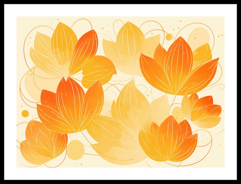 Plakat 55x40cm Jesienna Wizualizacja zdjęcie 3