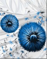 40CM 50CM OBRAZEK ŚCIENNY NIEBIESKI DMUCHAWIEC 2 DRUK PŁÓTNO OBRAZ